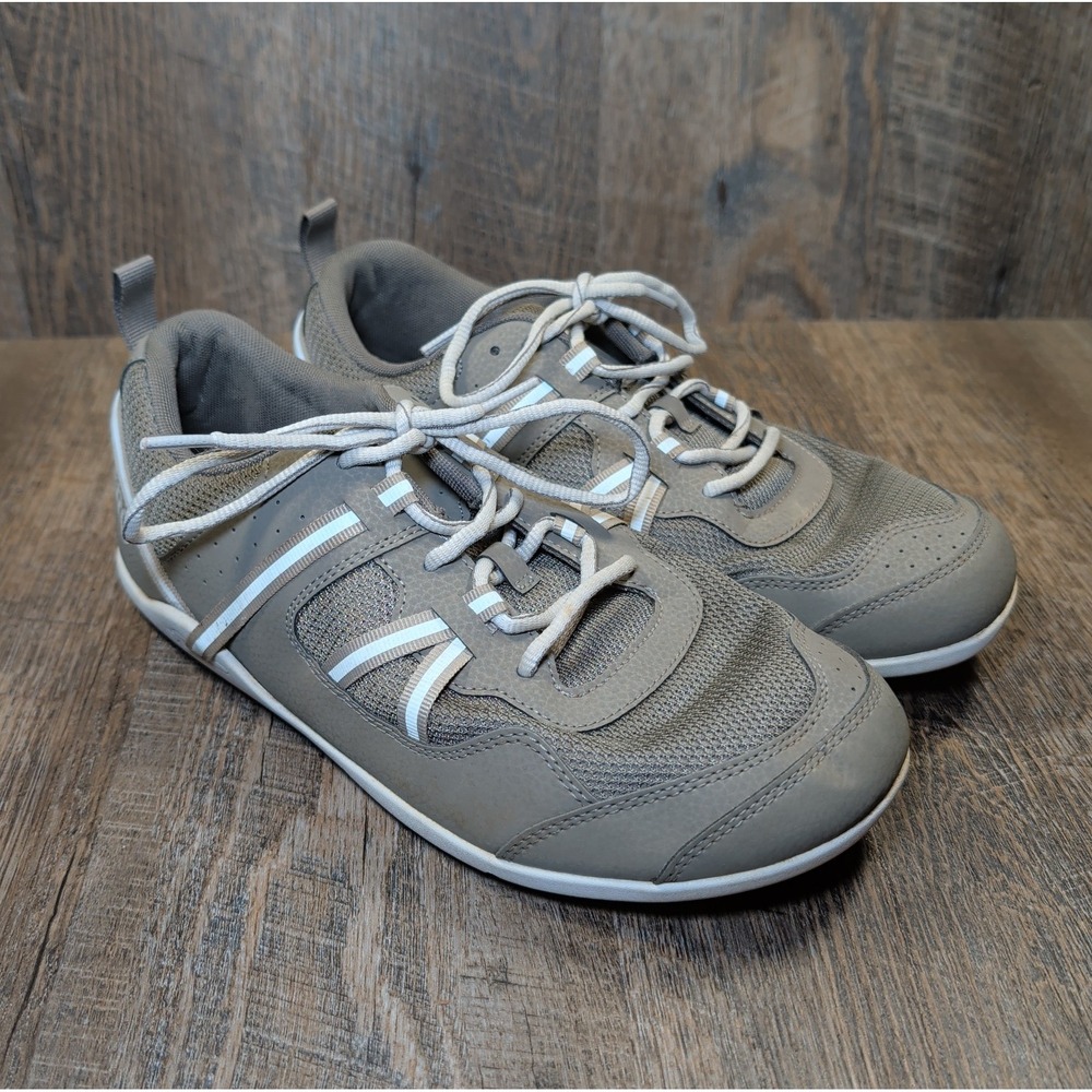 Xero Prio Shoes Mens Size 10.5 Steel Gray Barefoot Running Minimalist Sneakers